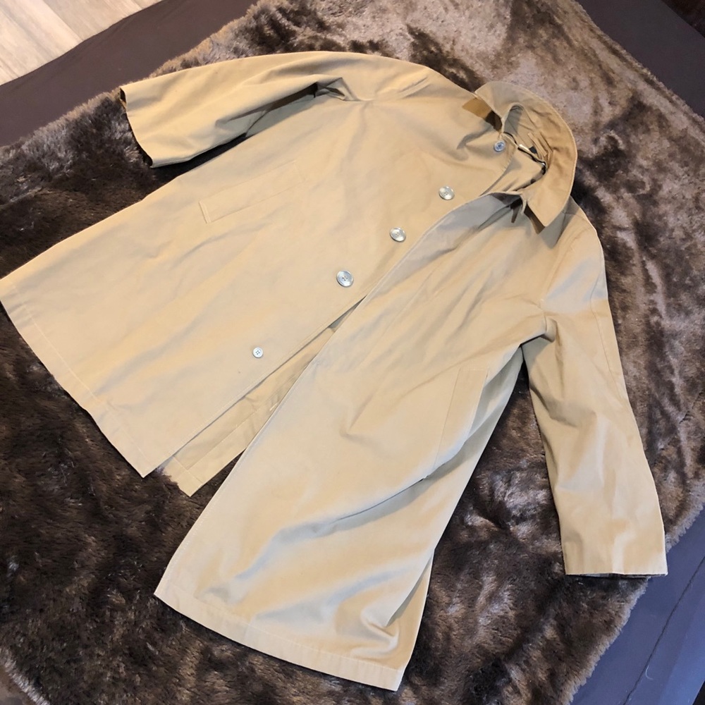 Vintage Tan Men's Rain over coat